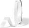 White Polyester Ribbon 5/8 Inch, 50 Yards, Single-Sided Shiny, Perfect for DIY Crafts, Wedding Decoration, Gift Wrapping and Flower Art
